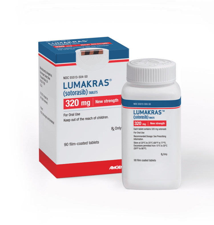 LUMAKRAS® pill bottle
