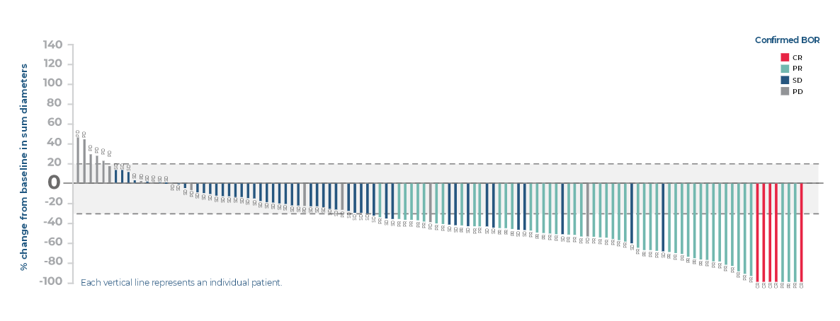 North America patients depth of response