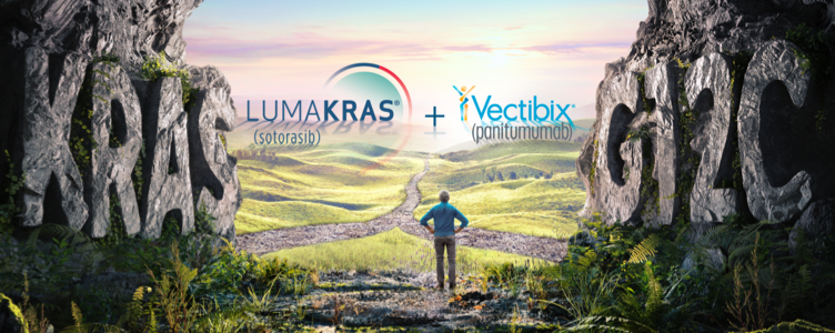 It's time to target and breakthrough with LUMAKRAS + Vectibix