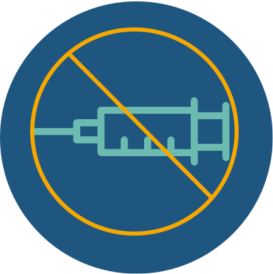 No Standardized Premedication Required Icon