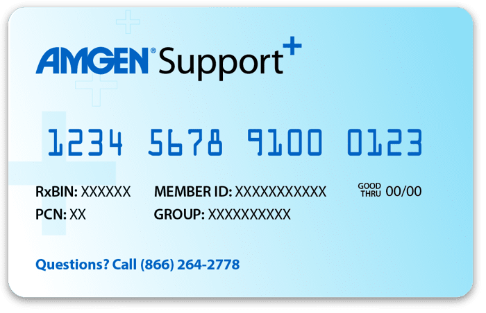 AMGEN® Support+ Co-Pay Card